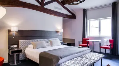 Un ou plusieurs lits dans un hébergement de l'établissement Le Cottage de Clairefontaine