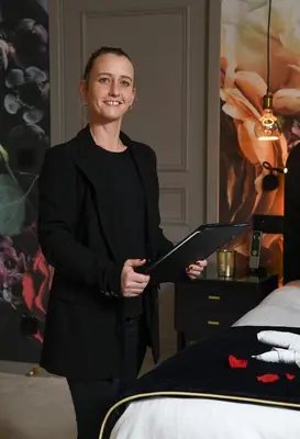 Membres du personnel de l'établissement Domaine de Suzel Hôtel & Spa