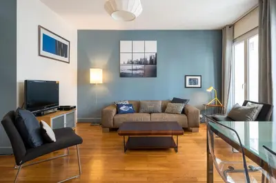 Coin salon dans l'établissement HONORÊ - SUITE VENDÔME