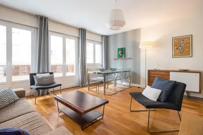 Coin salon dans l'établissement HONORÊ - SUITE VENDÔME
