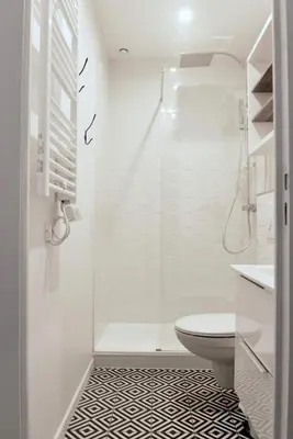 Salle de bains dans l'établissement Duplex Bastié T3 calme et climatisé WiFi