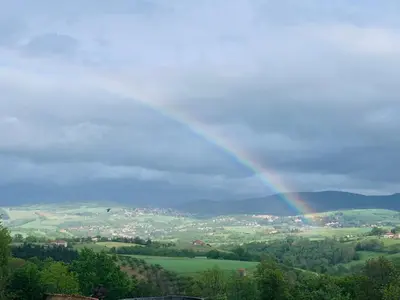 Paysage naturel près de le séjour chez l'habitant