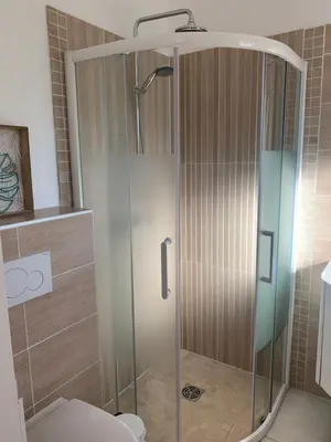 Salle de bains dans l'établissement Belle Vue