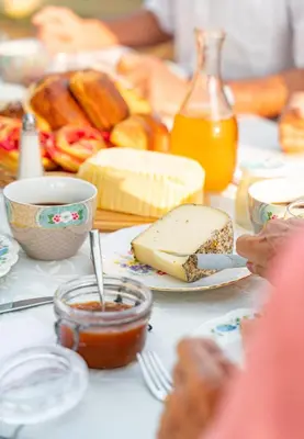 Nourriture dans le B&B/chambre d'hôtes ou à proximité