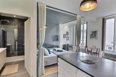 Salle de bains dans l'établissement Loft au cœur de Lyon Tout à pied