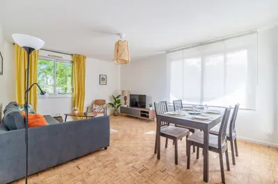 Coin salon dans l'établissement Appartement Mansana - Welkeys