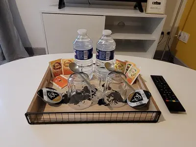 Nourriture dans l'appartement ou à proximité