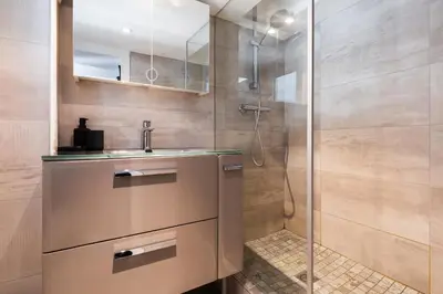 Salle de bains dans l'établissement DIFY Boileau - Foch