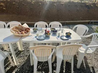 Nourriture dans le séjour chez l'habitant ou à proximité