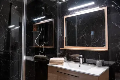 Salle de bains dans l'établissement MHL - Maison Hotel Lyon