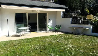 Jardin de l'établissement L'appart de Fanny