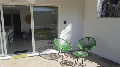 Terrasse ou espace extérieur de l'établissement L'appart de Fanny