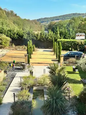 Paysage naturel près de le love hôtel
