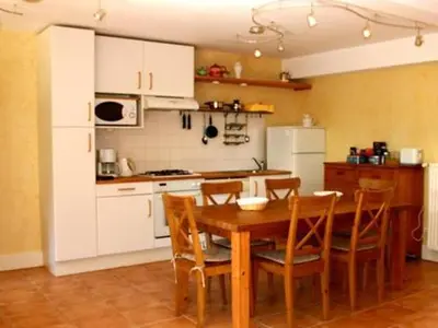 Cuisine ou kitchenette dans l'établissement Les Barelles
