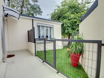 Balcon ou terrasse dans l'établissement Stop Chez M Select Garden # Qualité # Confort # Simplicité