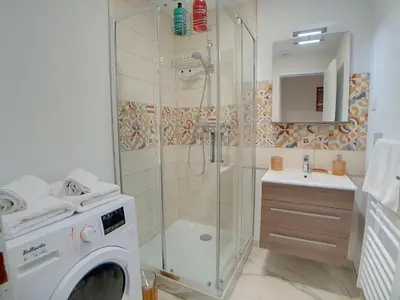 Salle de bains dans l'établissement Stop Chez M Select Garden # Qualité # Confort # Simplicité