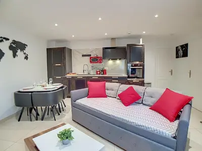 Cuisine ou kitchenette dans l'établissement Stop Chez M Select Street # Qualité # Confort # Simplicité