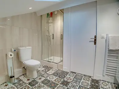 Salle de bains dans l'établissement Stop Chez M Select Saga # Qualité # Confort # Simplicité