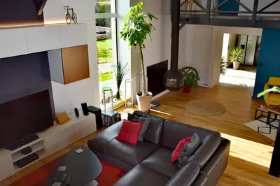 Télévision ou salle de divertissement dans l'établissement Casa Vigna