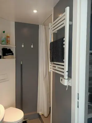 Salle de bains dans l'établissement Studio de Jardin 
