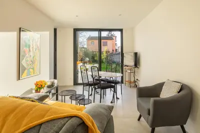 Coin salon dans l'établissement DIFY Stoppa - Lyon Parilly