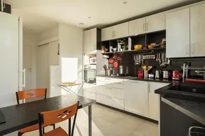 Cuisine ou kitchenette dans l'établissement DIFY Stoppa - Lyon Parilly