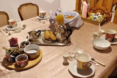 Nourriture dans le B&B/chambre d'hôtes ou à proximité