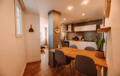 Cuisine ou kitchenette dans l'établissement La Casa Bali
