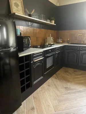 Cuisine ou kitchenette dans l'établissement Maison d'hôtes La Bella Casa