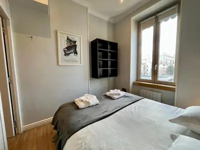 Un ou plusieurs lits dans un hébergement de l'établissement Les Charmettes - Lyon 6ième