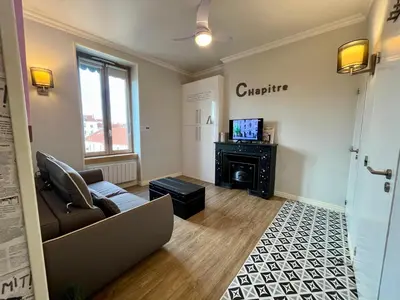 Télévision ou salle de divertissement dans l'établissement Les Charmettes - Lyon 6ième