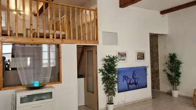 Cuisine ou kitchenette dans l'établissement La Loge Du Vieux Lyon