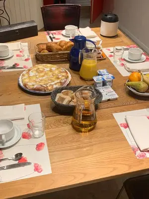Nourriture dans le B&B/chambre d'hôtes ou à proximité