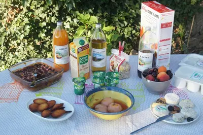 Nourriture dans le B&B/chambre d'hôtes ou à proximité