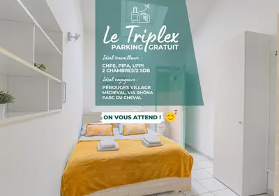 Certificat, récompense, panneau ou autre document affiché dans l'établissement Le Triplex, 2 chambres, 2 salles de bain