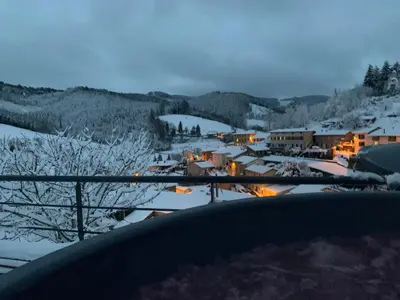 L'établissement Domaine de la Rue de la Tour en hiver