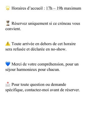 Plan de l'établissement Chez Tatiana