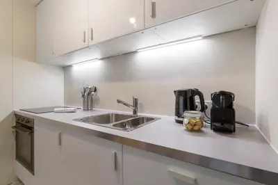 Cuisine ou kitchenette dans l'établissement Arbre Sec - Furnished apartment - Downtown Lyon