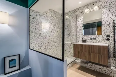 Salle de bains dans l'établissement Jungle-Art - Furnished apartment - Downtown Lyon