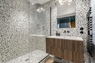 Salle de bains dans l'établissement Jungle-Art - Furnished apartment - Downtown Lyon