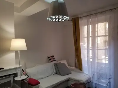 Coin salon dans l'établissement La Traboule Vieux Lyon