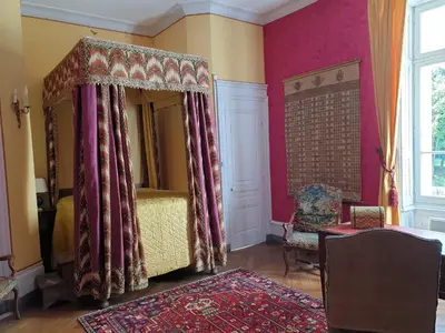 Coin salon dans l'établissement Château de Saint Bonnet les Oules