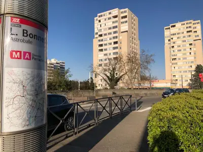 Plan de l'établissement Chambre Privée en Colocation Villeurbanne Métro Bonnevay