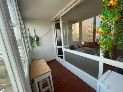 Balcon ou terrasse dans l'établissement Chambre Privée en Colocation Villeurbanne Métro Bonnevay