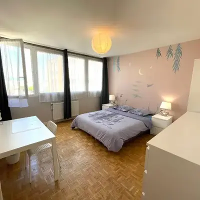 Chambre Privée en Colocation Villeurbanne Métro Bonnevay