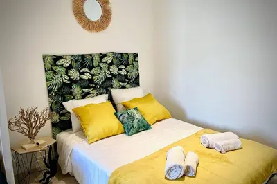 Un ou plusieurs lits dans un hébergement de l'établissement STUDIO VAISE 3 CENTRE à LYON 69009