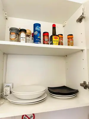 Cuisine ou kitchenette dans l'établissement Studio ZEN cosy gare part dieu
