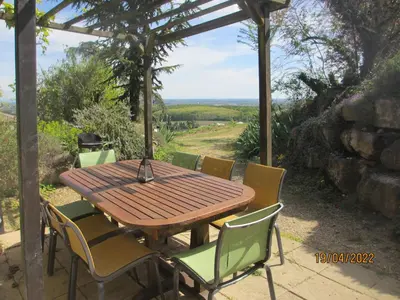 Paysage naturel près de the country house