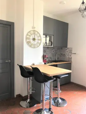 Cuisine ou kitchenette dans l'établissement Côté Cour Lyon Part Dieu