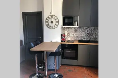 Cuisine ou kitchenette dans l'établissement Côté Cour Lyon Part Dieu